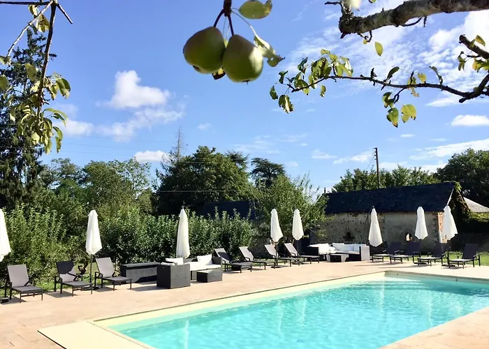 Domaine De La Haute-porte בית נופש Souvigné-sur-Sarthe